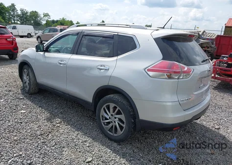 2015 Nissan Rogue Sl z USA, uszkodzony, nr VIN 5N1AT2MV5FC865028